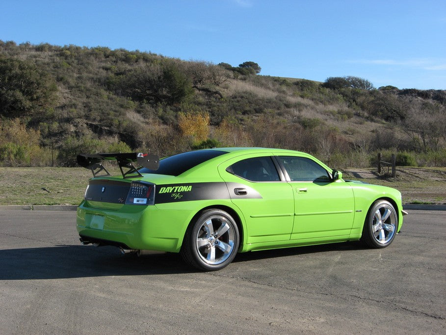 Dodge Charger GTC300 67" Carbon Fiber Adjustable Wing 2006 - 2011-GTC-300 Wing-Grocery Getter Performance