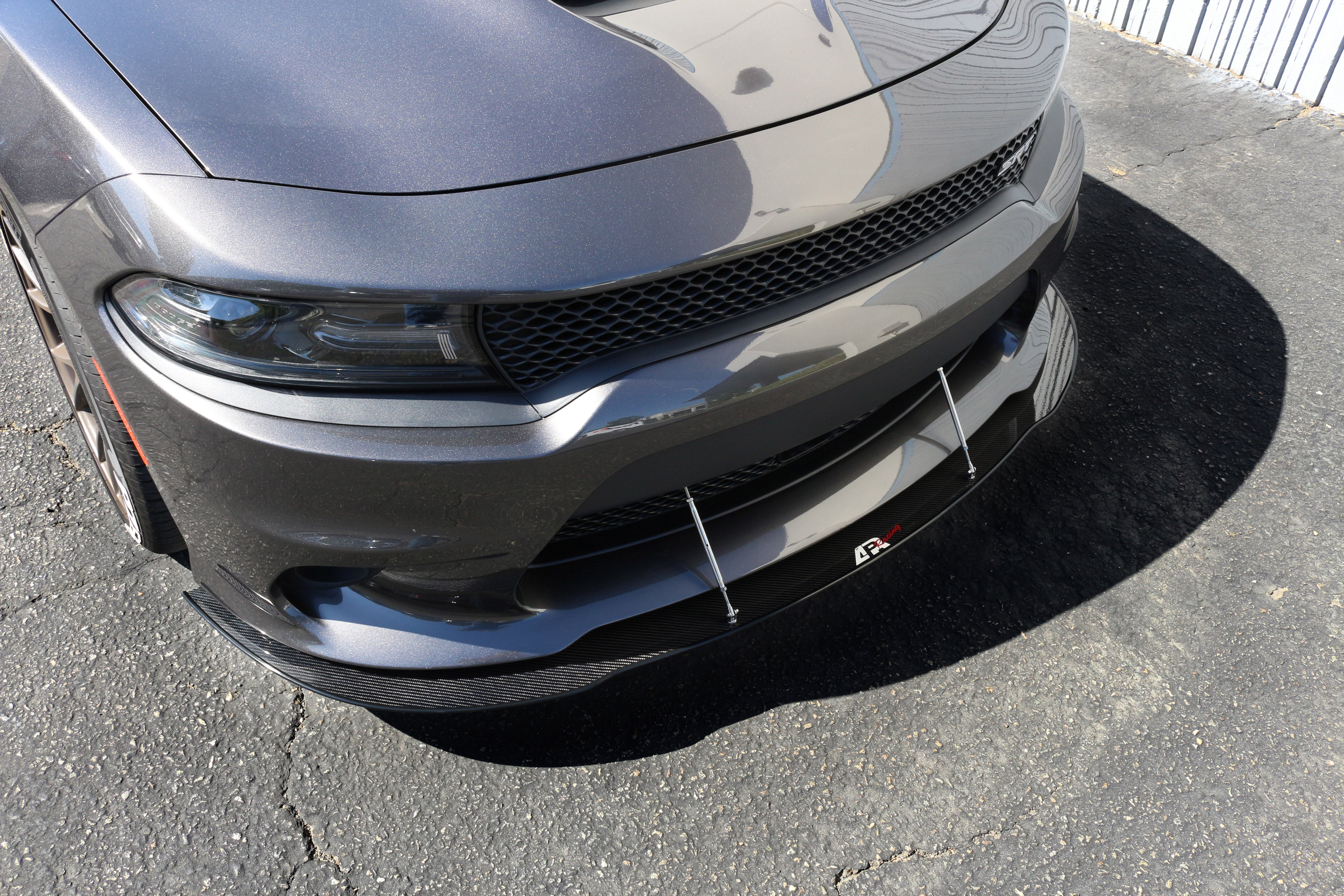 Dodge Charger SRT-8/ Hellcat/ Scat Pack Carbon Fiber Front Wind Splitter 2015 - 2019-Front Wind Splitter-Grocery Getter Performance