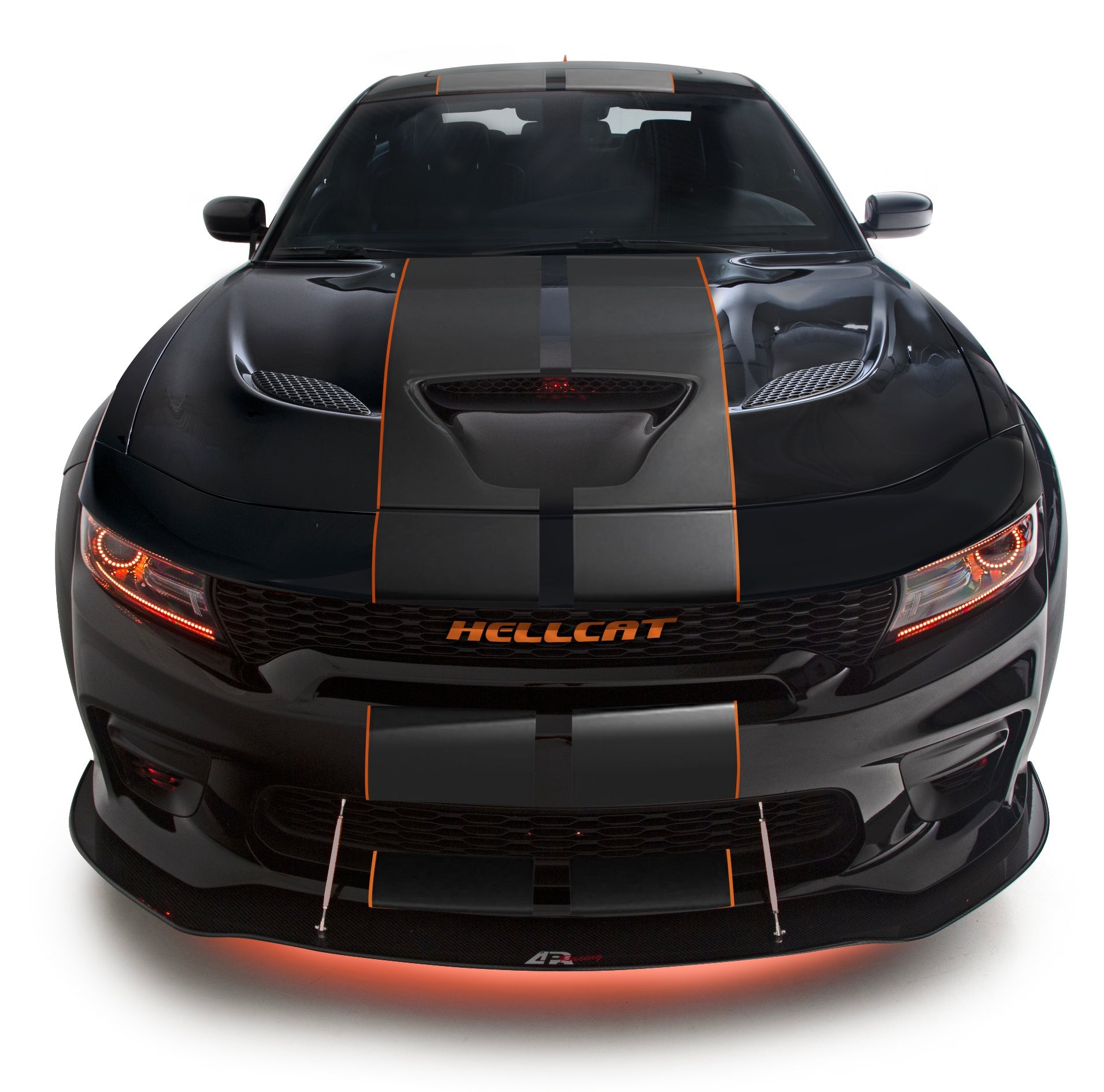 Dodge Charger Widebody Carbon Fiber Front Wind Splitter 2020 - 2023-Front Wind Splitter-Grocery Getter Performance
