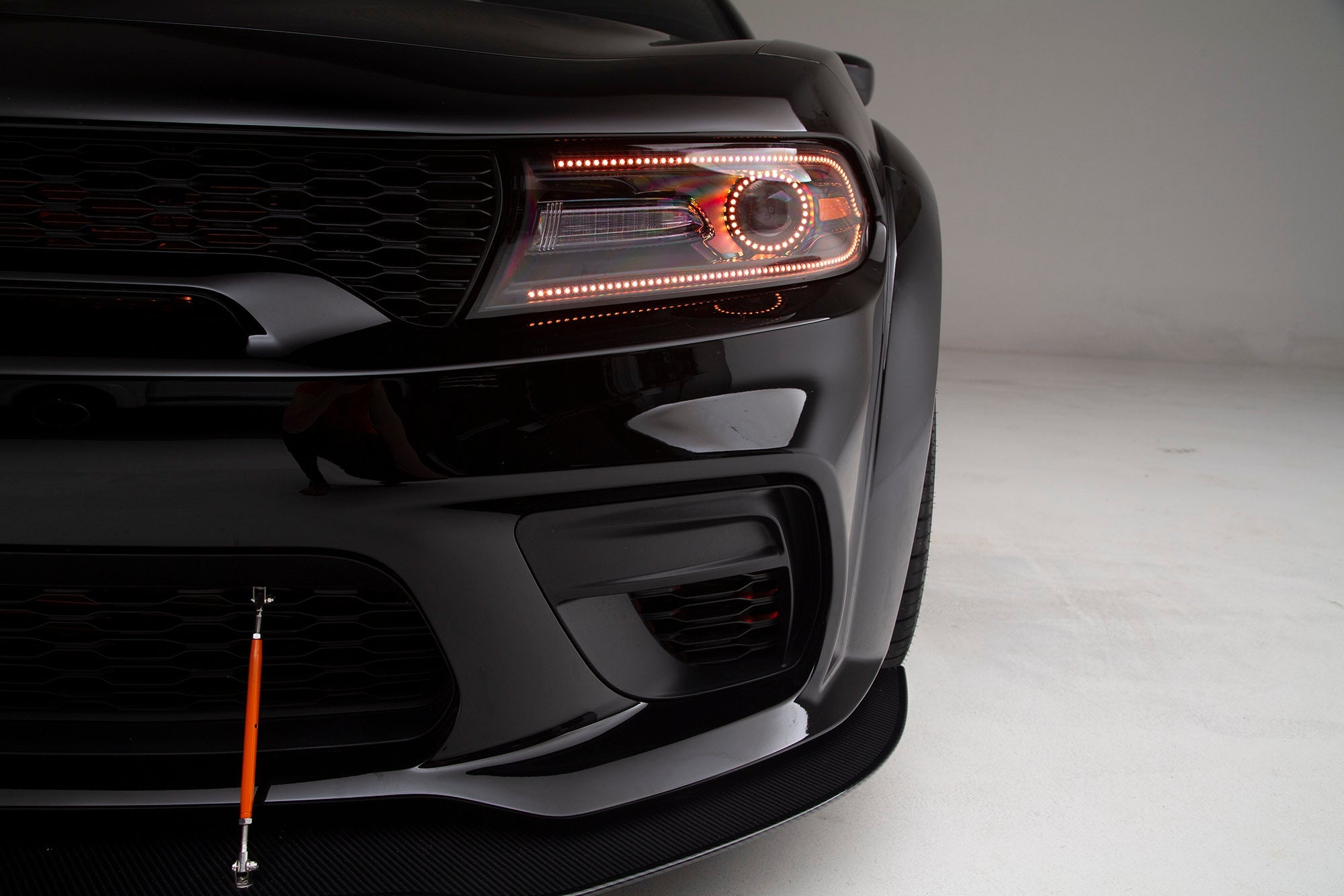 Dodge Charger Widebody Carbon Fiber Front Wind Splitter 2020 - 2023-Front Wind Splitter-Grocery Getter Performance