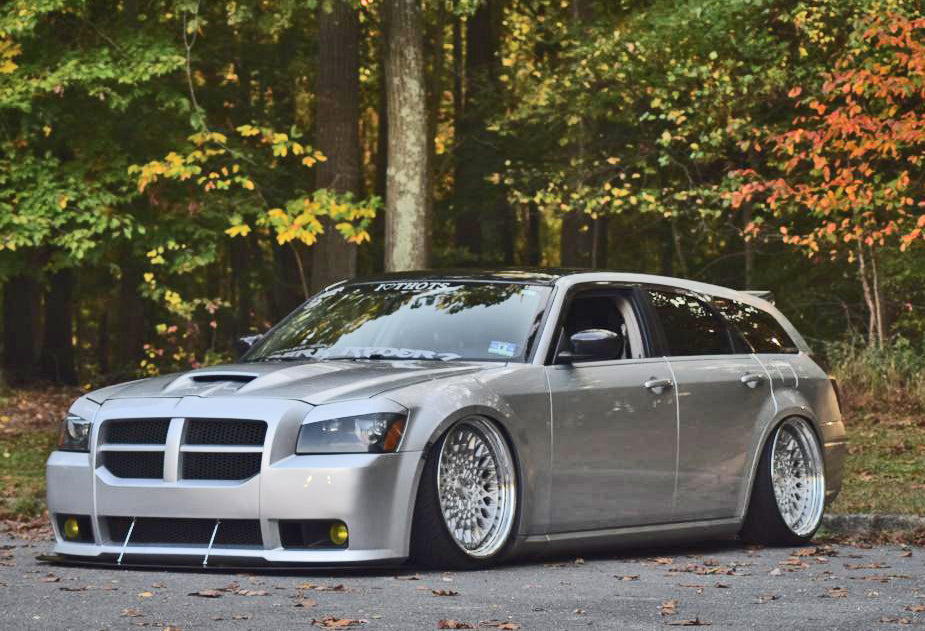 Dodge Magnum SRT-8 Carbon Fiber Front Wind Splitter 2005 - 2008-Front Wind Splitter-Grocery Getter Performance