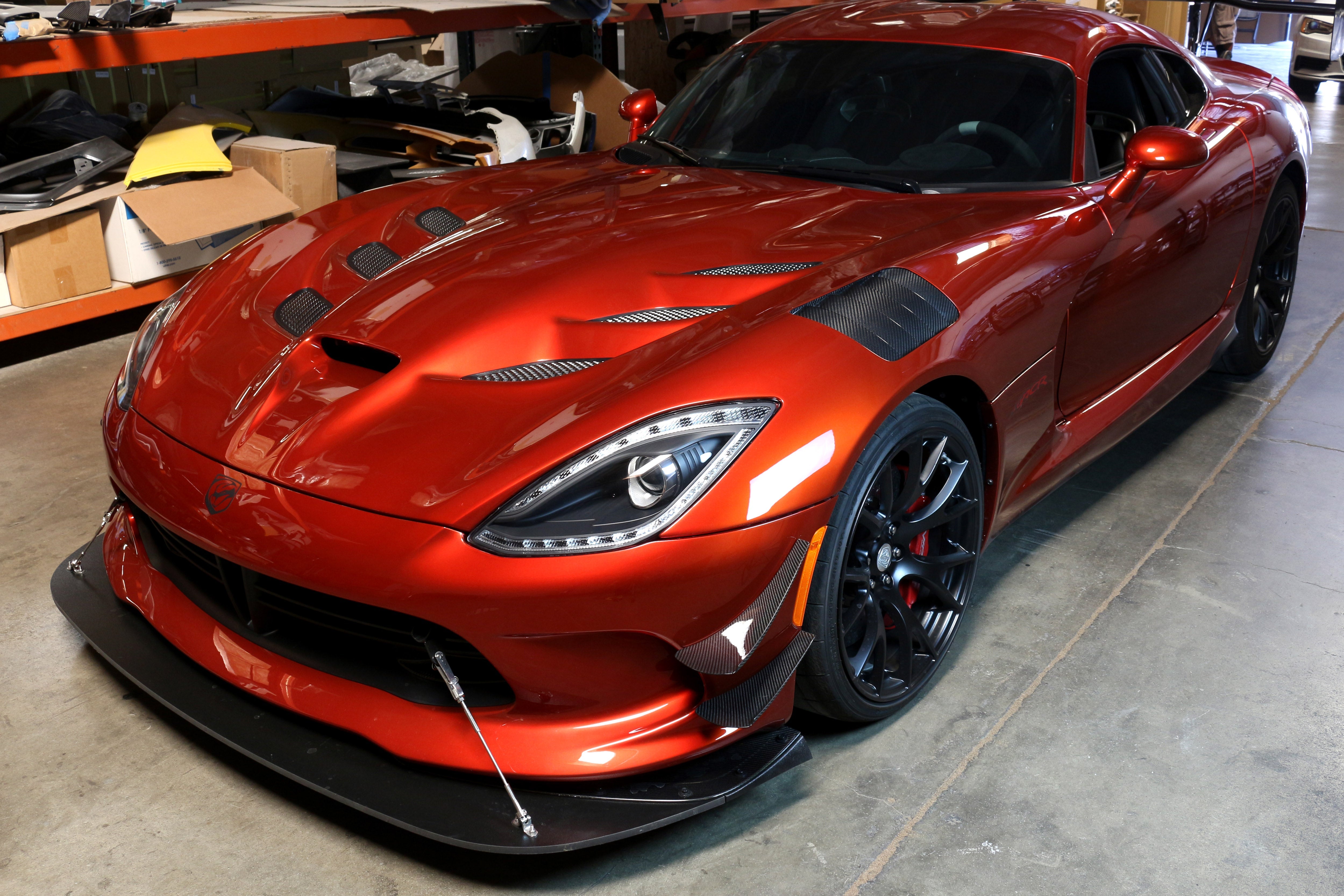 Dodge Viper ACR Extreme Carbon Fiber Front Fender Vents 2015 - 2017-Fender Vent-Grocery Getter Performance