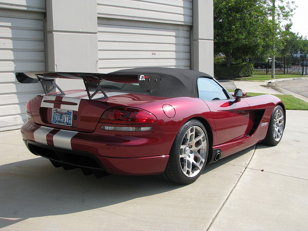 Dodge Viper Convertible GTC500 Carbon Fiber Adjustable Wing 2003 - 2010-GTC-500 Wing-Grocery Getter Performance