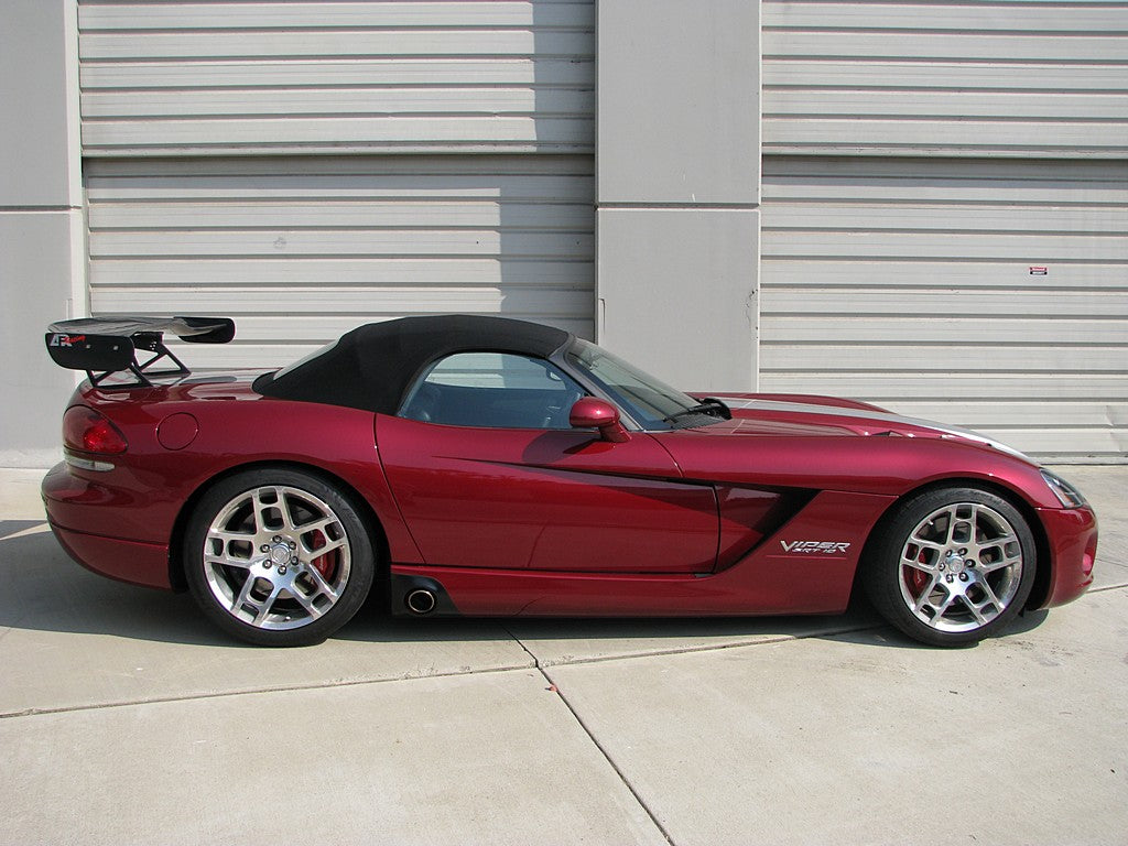Dodge Viper Convertible GTC500 Carbon Fiber Adjustable Wing 2003 - 2010-GTC-500 Wing-Grocery Getter Performance