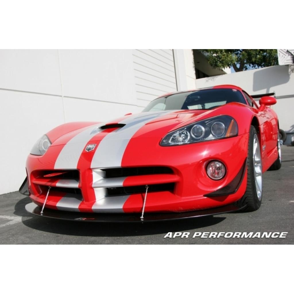 Dodge Viper SRT-10 Carbon Fiber Front Bumper Canards 2003-2010 (coupe / convertible)-Front Bumper Canards-Grocery Getter Performance