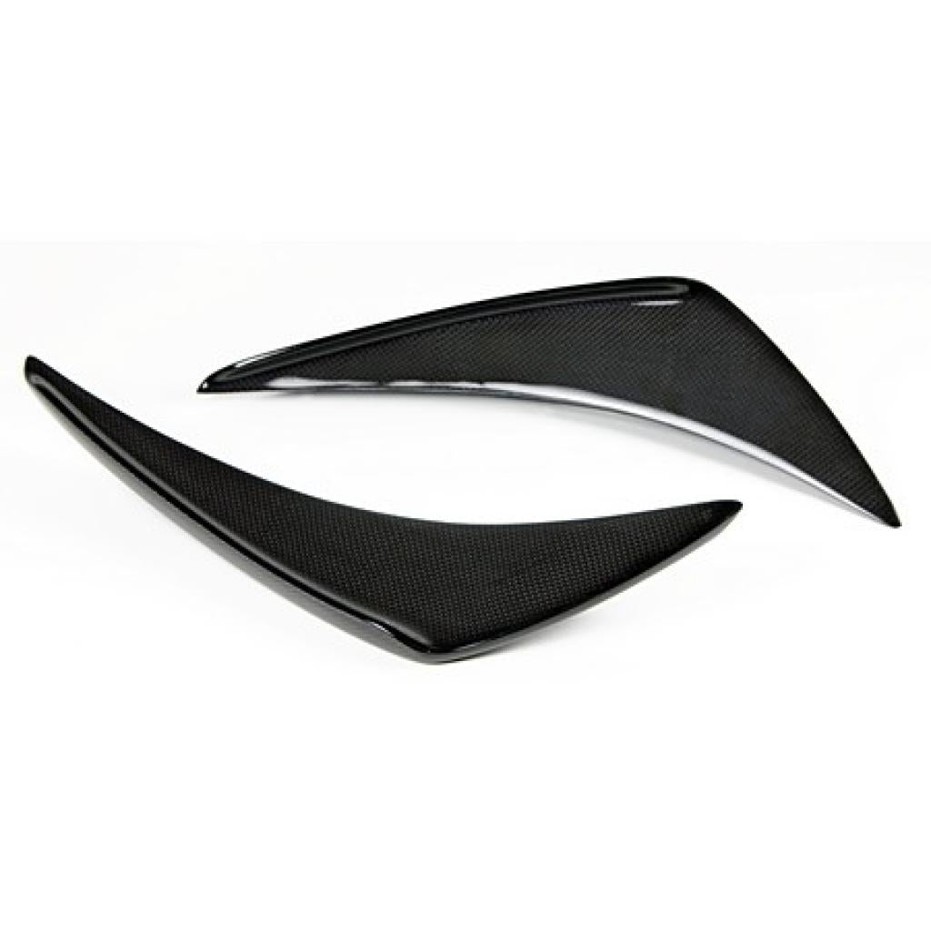Dodge Viper SRT-10 Carbon Fiber Front Bumper Canards 2003-2010 (coupe / convertible)-Front Bumper Canards-Grocery Getter Performance
