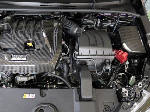 HKS Dry Carbon Fuse Box Cover - Toyota GR Corolla