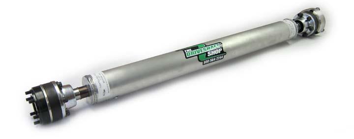 DSS 16 + CTS Auto 8 speed 4in ALUMINUM shaft (some heat shield clearance may be needed) GMCTSV5-A-Driveshafts-Grocery Getter Performance