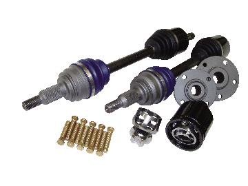 DSS Honda 2001-2003 Civic Si EP 850HP Level 5.9 Axle/Hub Kit (4-Lug Hubs) KS56-Axles-Grocery Getter Performance