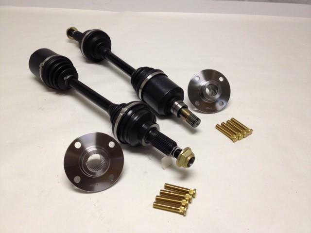 DSS Honda Civic EK with EKK1 mounts K-Series 850HP Level 5.9 Axle/Hub Kit KK56-Axles-Grocery Getter Performance