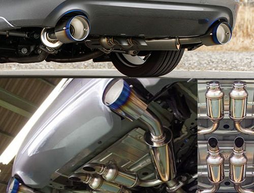 DUAL MUFFLER Q50 VR30 MAIN-Grocery Getter Performance