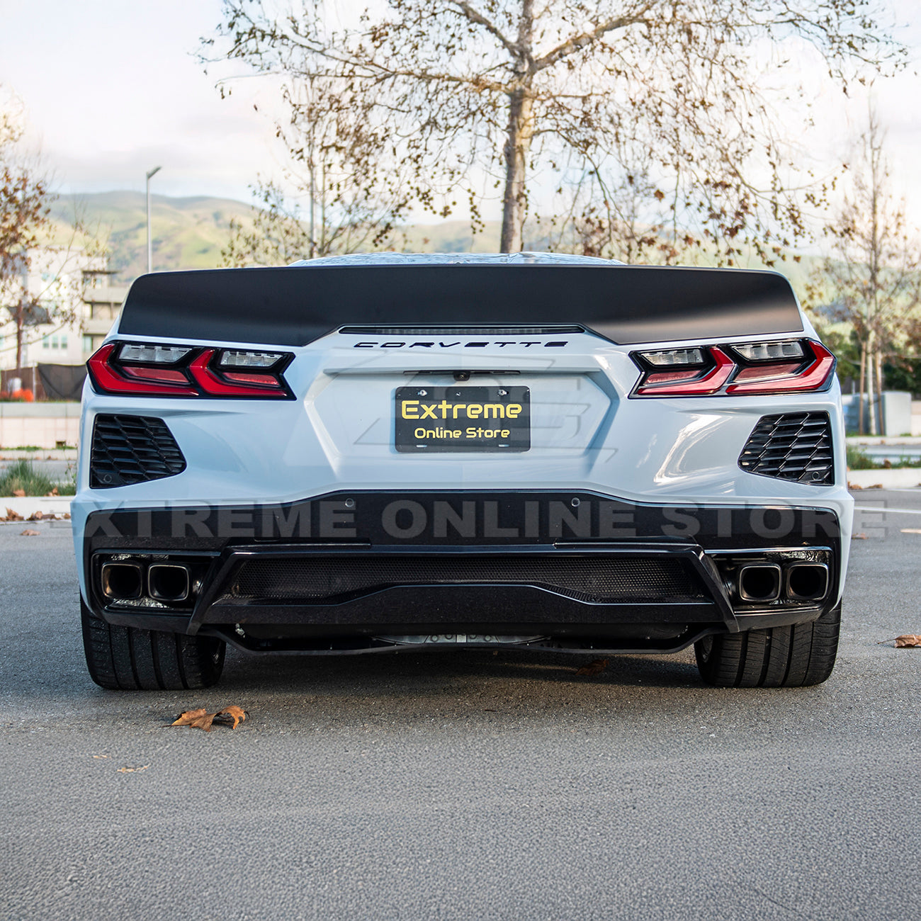 Ducktail Package Corvette C8 Stingray Rear Trunk Spoiler