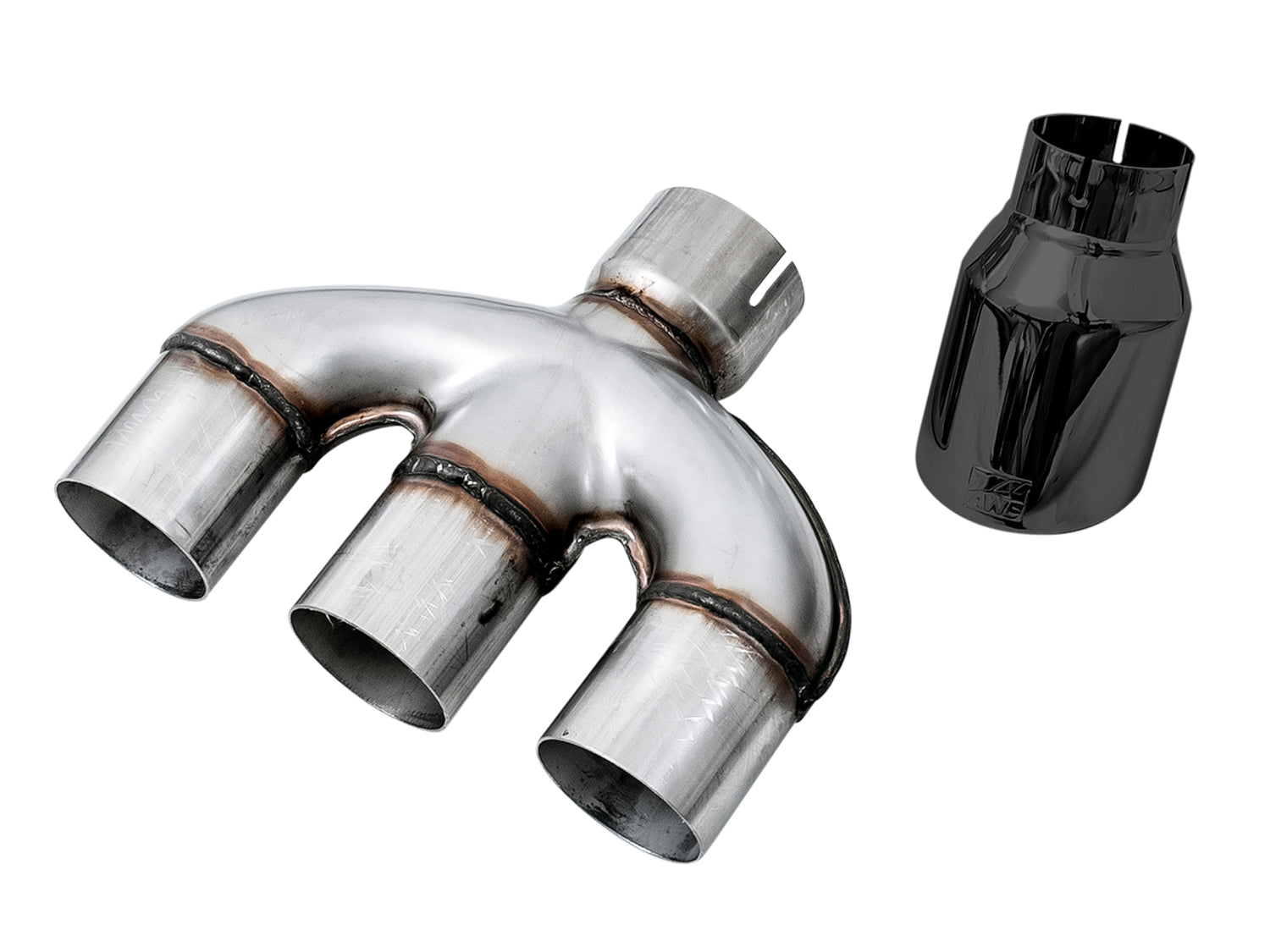 AWE Touring Edition Exhaust for 10th Gen Civic Si Coupe / Sedan (includes Front Pipe) - Triple Diamond Black Tips