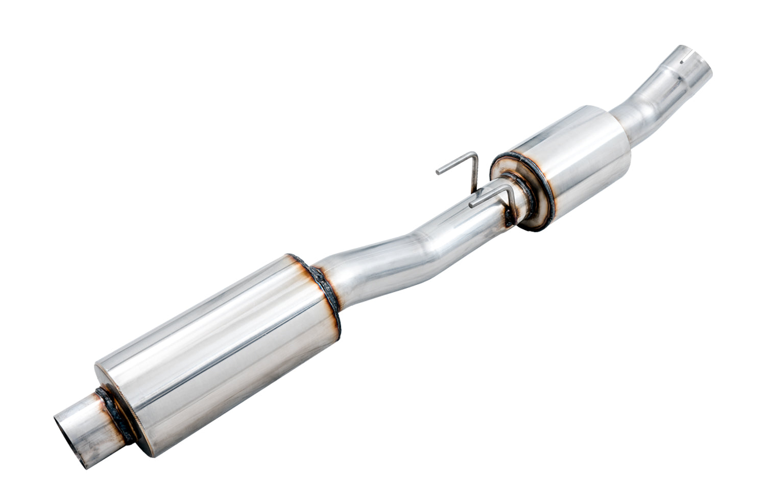 AWE Touring Edition Exhaust for FK8 Civic Type R (includes Front Pipe and DualPhase Mid Pipe) - Triple Diamond Black Tips