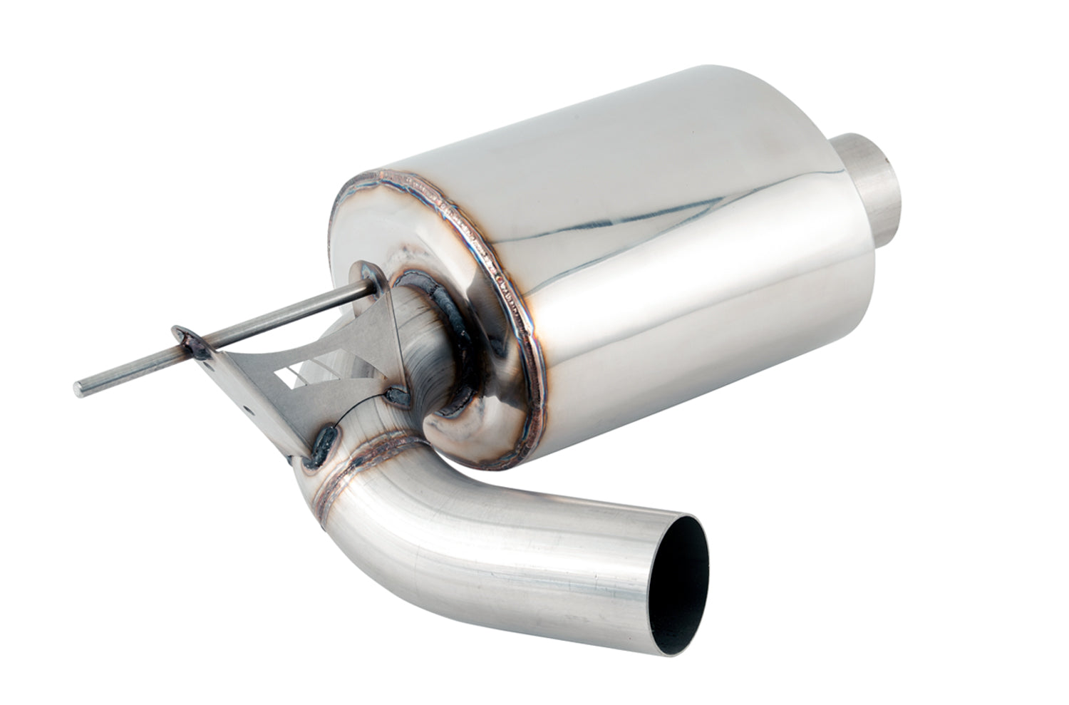 AWE Touring Edition Axle-back Exhaust for BMW F22 M235i / M240i - Chrome Silver Tips (90mm)