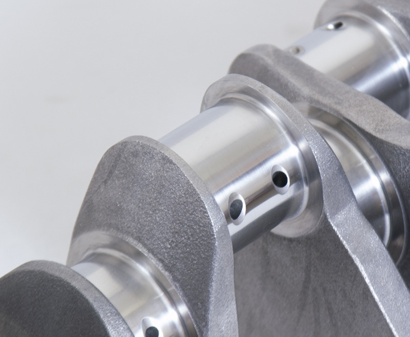 Eagle Chevrolet 305/350 Small Block 2pc Rear Seal 3.48in Stroke Internal Balance Cast MS Crank Shaft-Crankshafts-Grocery Getter Performance