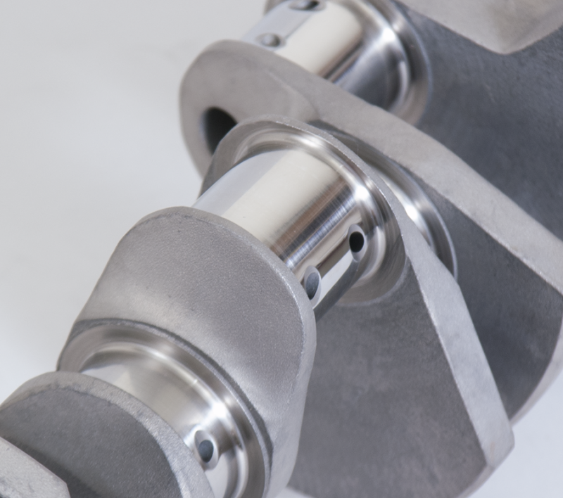 Eagle Chevrolet 350 3.875in Stroke 1Pc Rear Seal Forged 4340 Steel Crankshaft-Crankshafts-Grocery Getter Performance