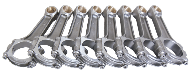 Eagle Chevrolet Big Block 5140 I-Beam Connecting Rod 6.135in w/ 7/16in ARP 8740 (Set of 8)-Connecting Rods - 8Cyl-Grocery Getter Performance