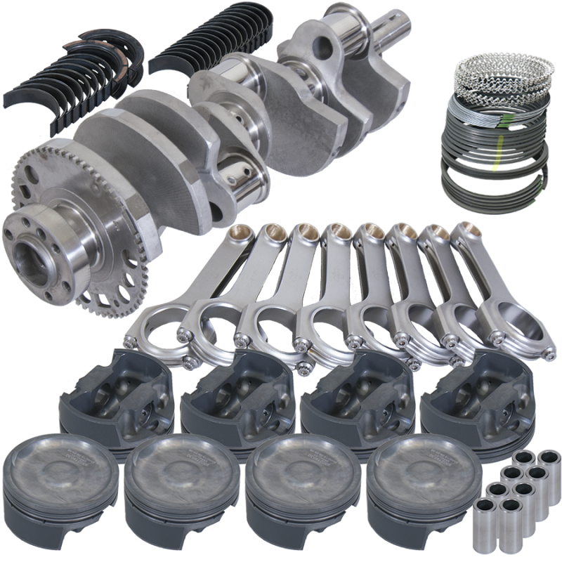 Eagle Chevrolet/Pontiac LS-Series Competition Assembly 3.905in Bore 6.125in H-Beam-Rotating Assemblies-Grocery Getter Performance