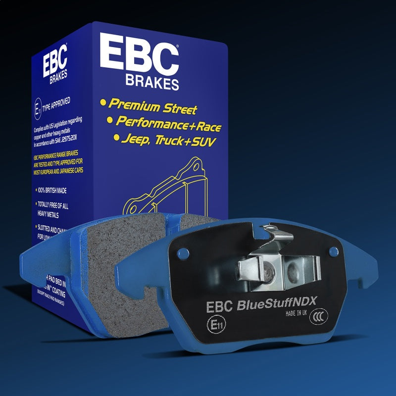 EBC 01-03 Mazda Miata MX5 1.8L Bluestuff Front Brake Pads-Brake Pads - Racing-Grocery Getter Performance