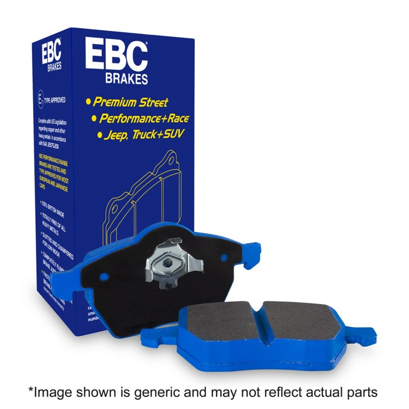 EBC 01-03 Mazda Miata MX5 1.8L Bluestuff Front Brake Pads-Brake Pads - Racing-Grocery Getter Performance
