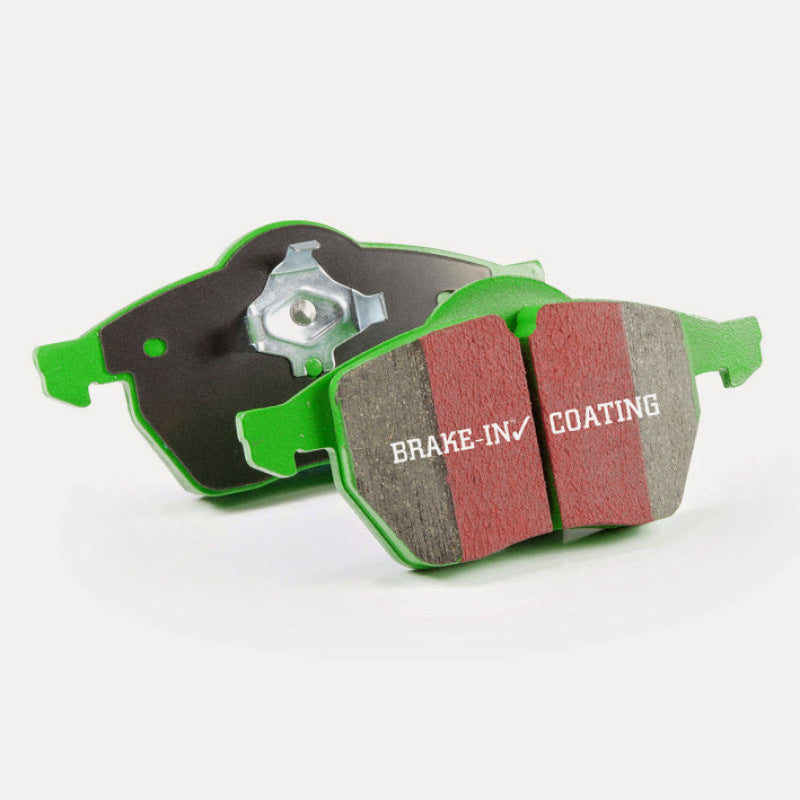 EBC 03-04 Mazda Protege 2.0 Turbo (Mazdaspeed) Greenstuff Front Brake Pads-Brake Pads - Performance-Grocery Getter Performance
