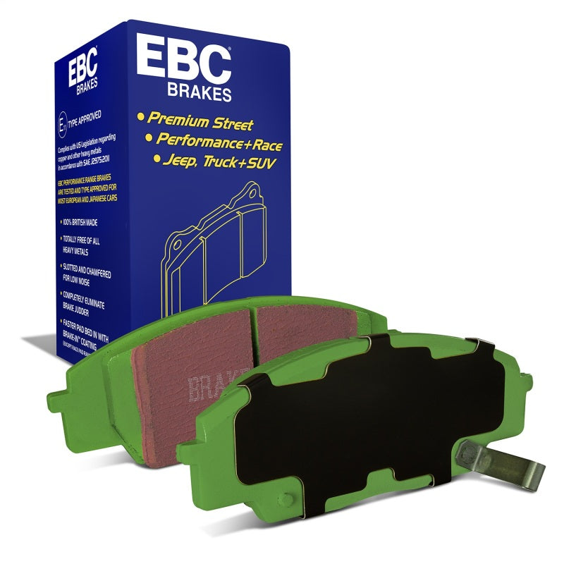 EBC 07-11 Acura CSX (Canada) 2.0 Type S Greenstuff Front Brake Pads-Brake Pads - Performance-Grocery Getter Performance
