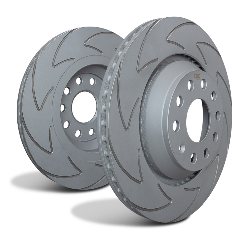 EBC 2021+ Ford Bronco (6th Generation) 2.3T Rear BSD Rotors-Brake Rotors - Slotted-Grocery Getter Performance
