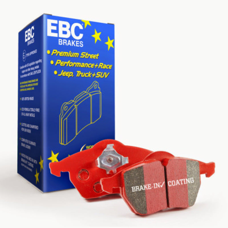 EBC 2021+ Lexus ES250 2.5L Redstuff Rear Brake Pads-Brake Pads - Performance-Grocery Getter Performance