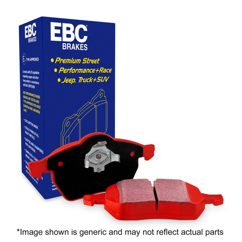 EBC 2021+ Lexus ES250 2.5L Redstuff Rear Brake Pads-Brake Pads - Performance-Grocery Getter Performance