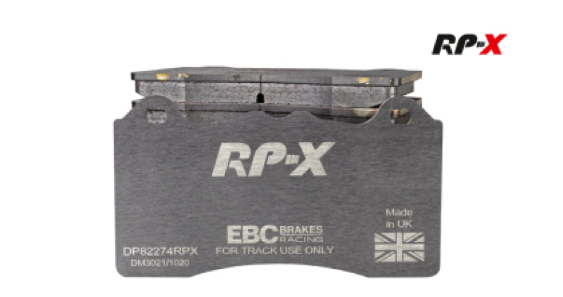 EBC 22-24 Toyota GR Supra RP-X Race Front Brake Pads-Brake Pads - Racing-Grocery Getter Performance