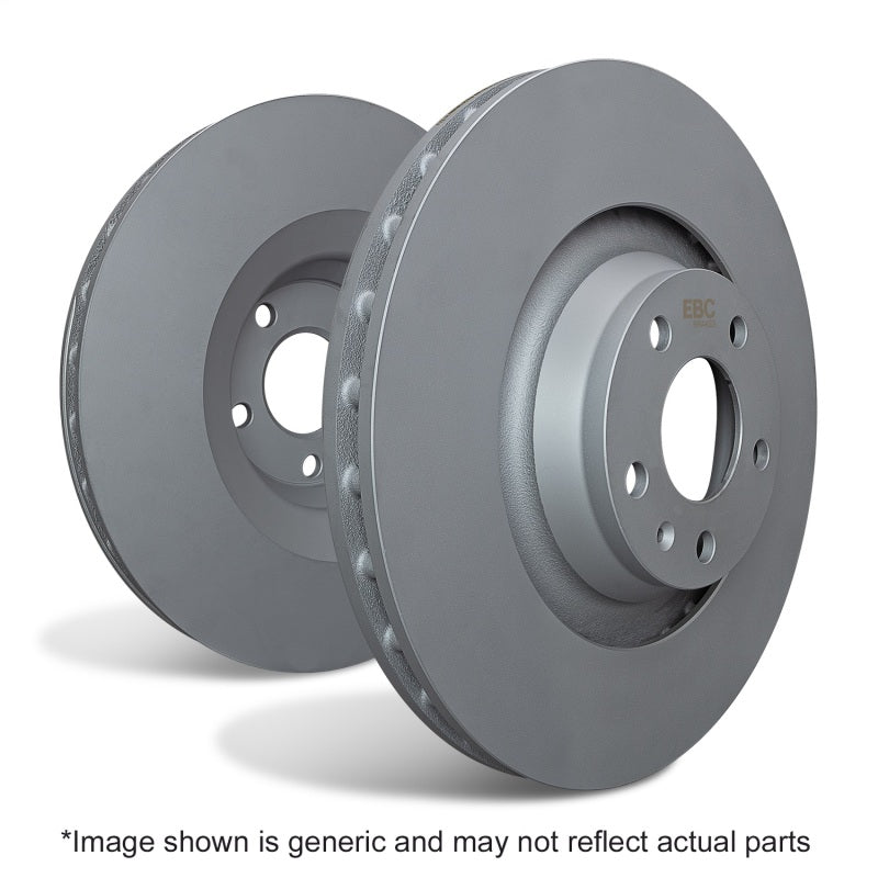 EBC 89-95 BMW 740i 4.0 (E32) Premium Rear Rotors-Brake Rotors - OE-Grocery Getter Performance