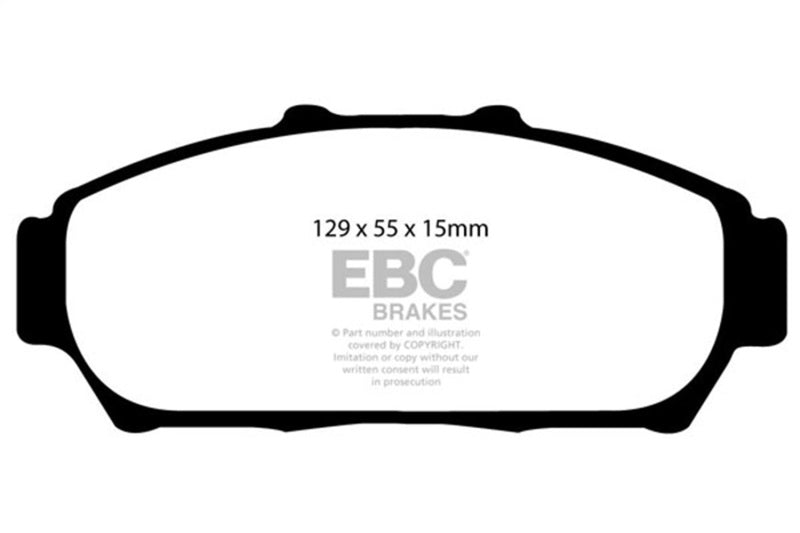 EBC 94-01 Acura Integra 1.8 Greenstuff Front Brake Pads-Brake Pads - Performance-Grocery Getter Performance