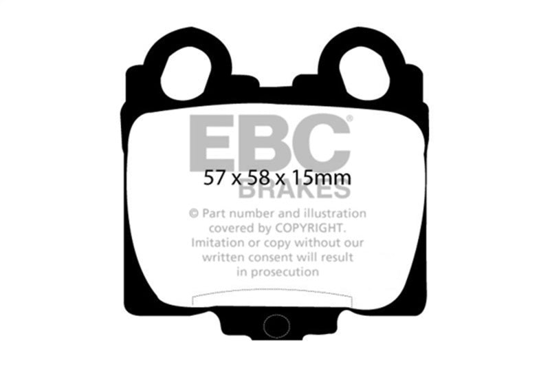 EBC 98-05 Lexus GS300 3.0 Greenstuff Rear Brake Pads-Brake Pads - Performance-Grocery Getter Performance