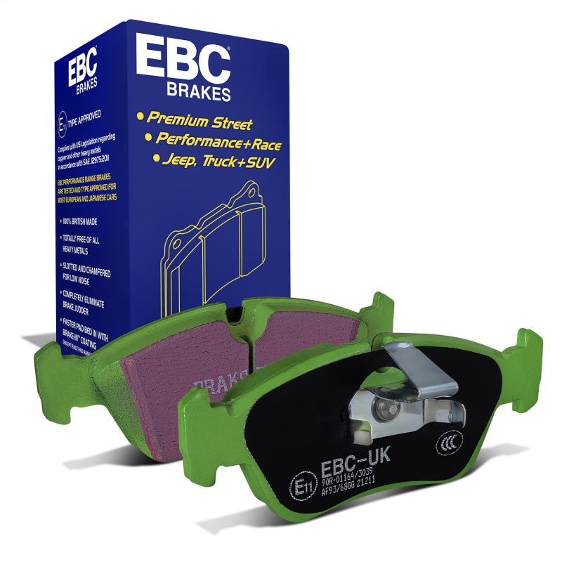 EBC 99-02 BMW Z3 2.5 Greenstuff Front Brake Pads-Brake Pads - Performance-Grocery Getter Performance