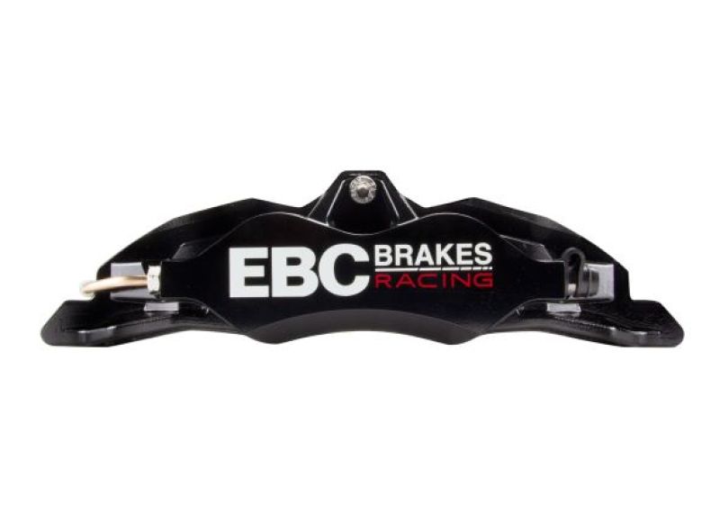 EBC Racing 05-11 Ford Focus ST (Mk2) Front Left Apollo-4 Black Caliper-Brake Calipers - Perf-Grocery Getter Performance