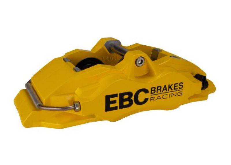 EBC Racing 05-11 Ford Focus ST (Mk2) Front Right Apollo-4 Yellow Caliper-Brake Calipers - Perf-Grocery Getter Performance