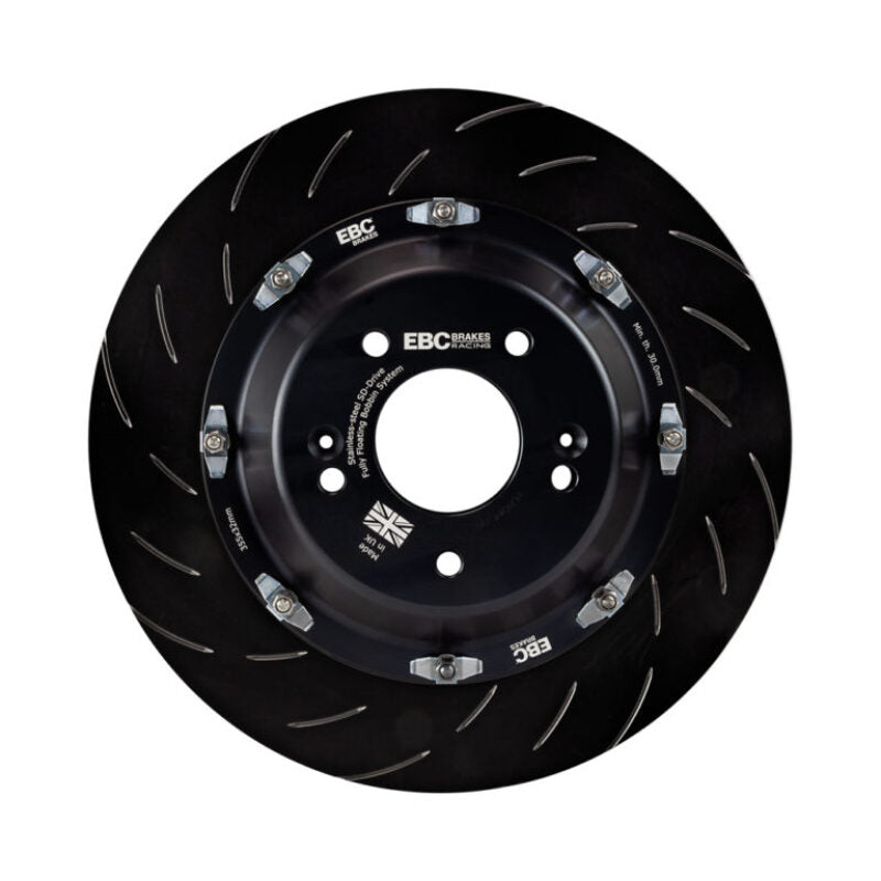 EBC Racing 13-19 Volkswagen GTI (MK7) 380mm Front BBK Replacement Discs Complete Assembly (Pair)-Brake Rotors - 2 Piece-Grocery Getter Performance