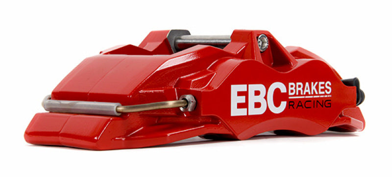 EBC Racing 14-19 BMW M3 F80/F82/F87 3.0T Red Apollo-6 Front Left Caliper-Brake Calipers - Perf-Grocery Getter Performance