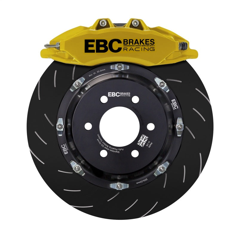 EBC Racing 14-19 BMW M3 F80/F82/F87 3.0T Yellow Apollo-6 Front Right Caliper-Brake Calipers - Perf-Grocery Getter Performance