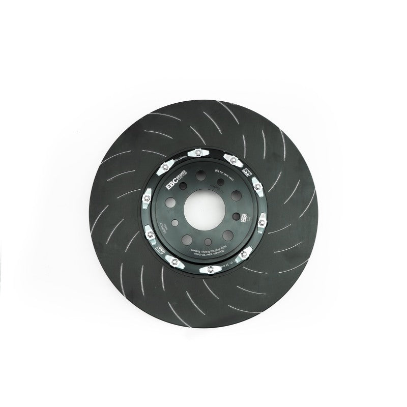 EBC Racing 15-20 Audi RS3 Saloon 2 Piece SG Racing Front Rotors-Brake Rotors - 2 Piece-Grocery Getter Performance