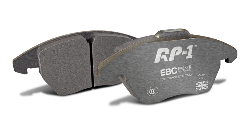 EBC Racing 17-23 Subaru Impreza 2.0L Rear RP-1 Brake Pads-Brake Pads - Racing-Grocery Getter Performance
