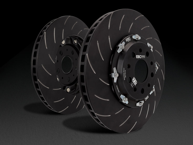 EBC Racing 18-21 Jeep Grand Cherokee Trackhawk 2 Piece SG Racing Front Rotors-Brake Rotors - 2 Piece-Grocery Getter Performance