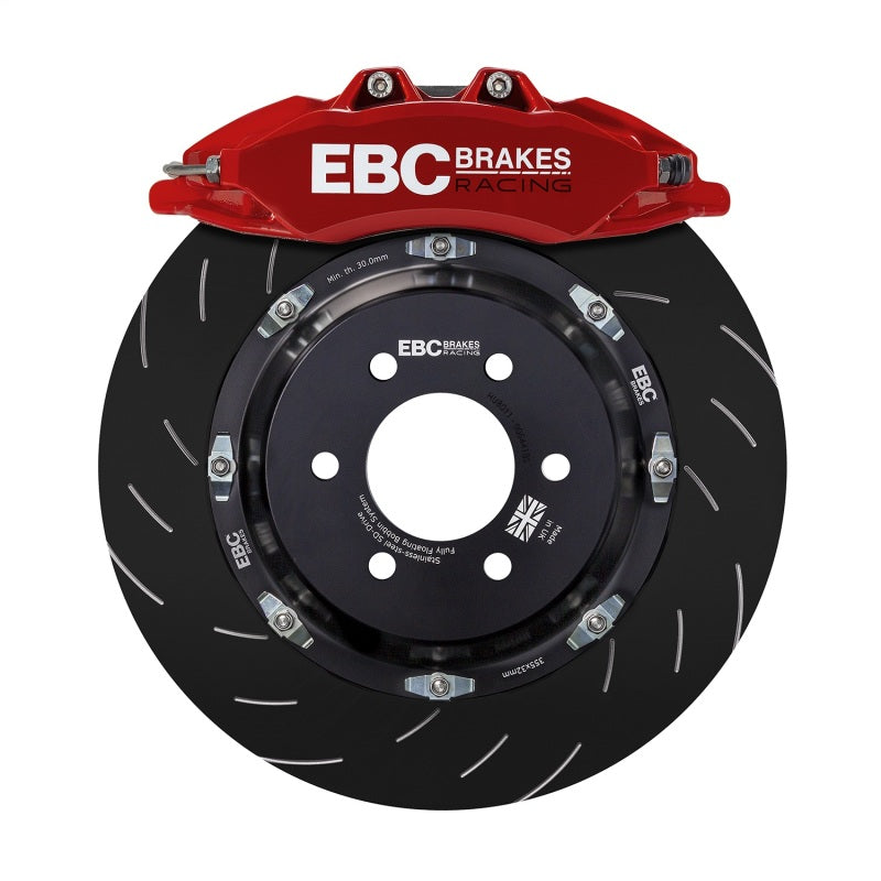 EBC Racing 2019+ BMW M235i (F44) Red 6 Piston Apollo Calipers 355mm Rotors Front Big Brake Kit-Big Brake Kits-Grocery Getter Performance