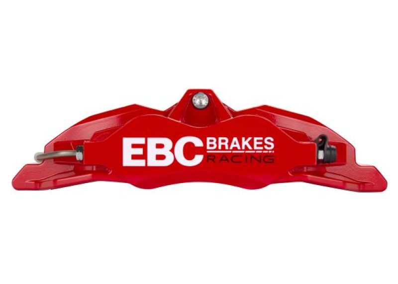 EBC Racing 92-00 BMW M3 (E36) Front Left Apollo-4 Red Caliper-Brake Calipers - Perf-Grocery Getter Performance