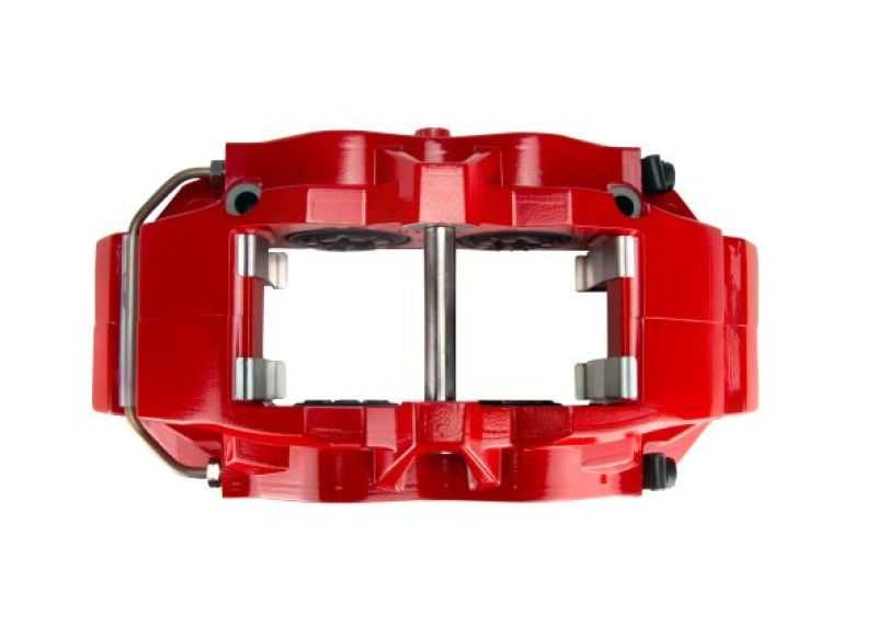 EBC Racing 92-00 BMW M3 (E36) Front Left Apollo-4 Red Caliper-Brake Calipers - Perf-Grocery Getter Performance