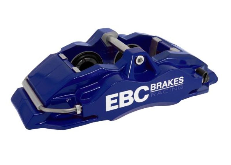 EBC Racing 92-00 BMW M3 (E36) Front Right Apollo-4 Blue Caliper (for 330mm Rotor)-Brake Calipers - Perf-Grocery Getter Performance