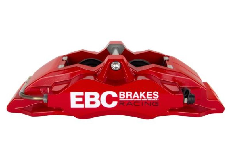 EBC Racing 92-00 BMW M3 (E36) Front Right Apollo-4 Red Caliper (for 330mm Rotor)-Brake Calipers - Perf-Grocery Getter Performance