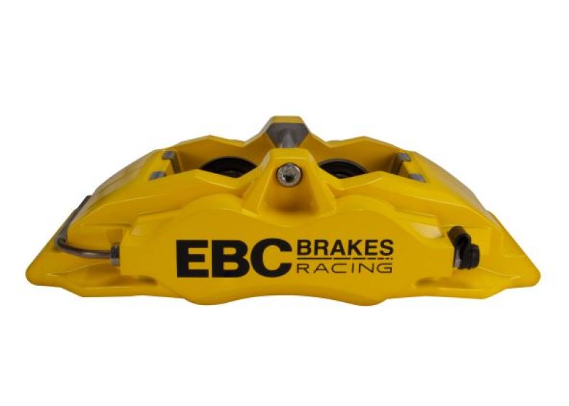 EBC Racing 92-00 BMW M3 (E36) Front Right Apollo-4 Yellow Caliper (for 330mm Rotor)-Brake Calipers - Perf-Grocery Getter Performance