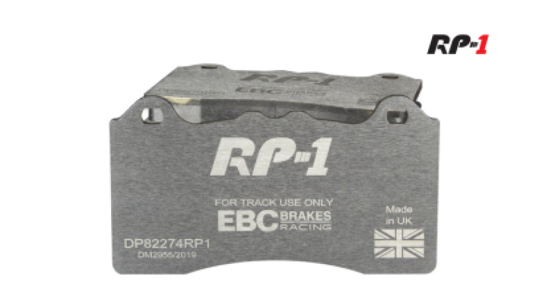 EBC Racing 97-13 Chevrolet Corvette 5.7L Rear RP-1 Race Brake Pads-Brake Pads - Racing-Grocery Getter Performance